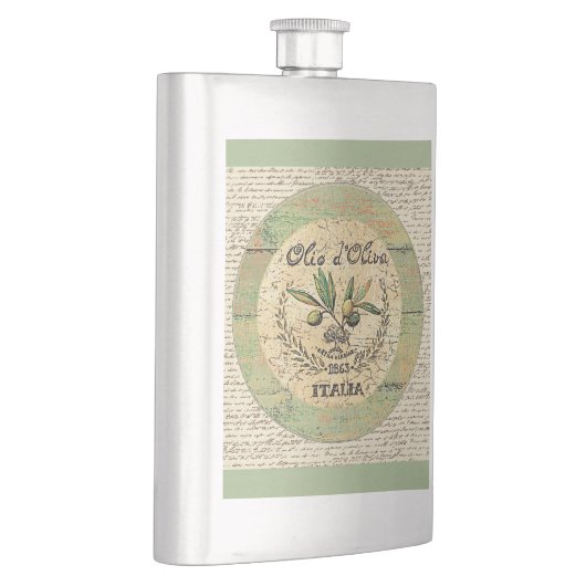  Italiaanse oliedrankstof Heupfles (Rechts)