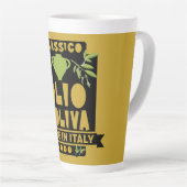 Italiaanse olijfolie koken latte mok (Rechterhoek)