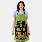  Italiaanse olijfolie Schort (Gedragen)