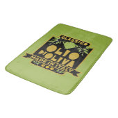 Italiaanse Olijfolie Wall Art Badmat (Gekanteld)