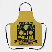 Italiaanse Olijfolie Wall Art Schort (Voorkant)