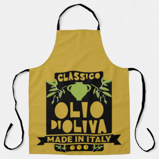 Italiaanse Olijfolie Wall Art Schort
