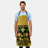 Italiaanse Olijfolie Wall Art Schort (Gedragen)