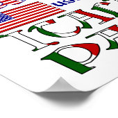 Italiaanse Onderdelen Poster (Hoek)