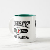 Italiaanse opa tweekleurige koffiemok (Voorkant links)