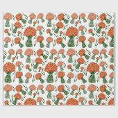 Italiaanse Oranje Waterverf Ranunculus Cadeaupapier (Vlak)