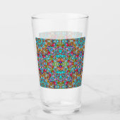  ITALIAANSE ORNAMENTAL GLASTUMBLER GLAS (Voorkant)