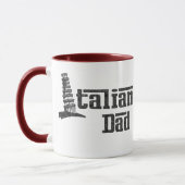 Italiaanse Papa Vader Koffiemok Mok (Links)