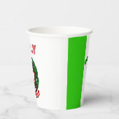 Italiaanse papierbekertjes met vlag papieren bekers (Rechts)