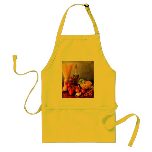 Italiaanse pasta arrabbiata standaard schort (Voorkant)