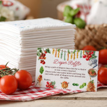 Italiaanse Pasta Baby Shower Luierspel