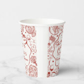 Italiaanse Pasta Dat is Amore Bruidsmeisjesfeest Papieren Bekers (Rechts)