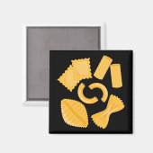 Italiaanse pasta magneet (Voorkant / Achterkant)