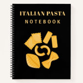 Italiaanse pasta notitieboek (Voorkant)