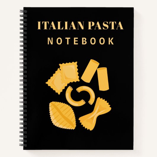 Italiaanse pasta notitieboek (Voorkant)