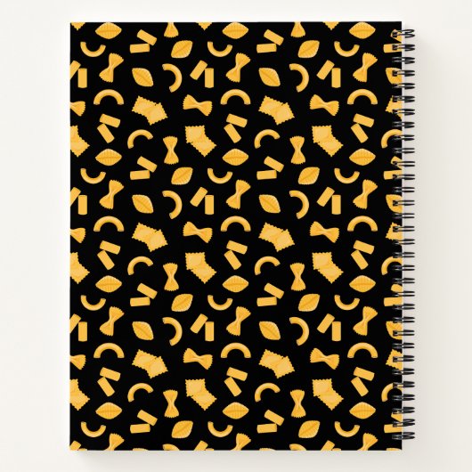 Italiaanse pasta notitieboek (Achterkant)