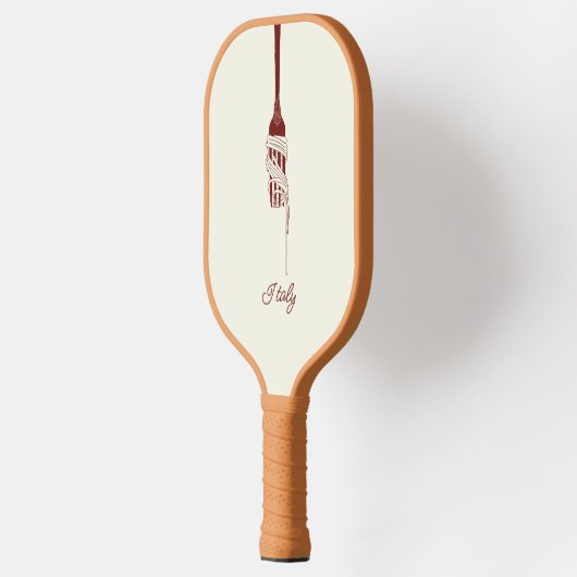Italiaanse pasta pickleball paddle (Links)