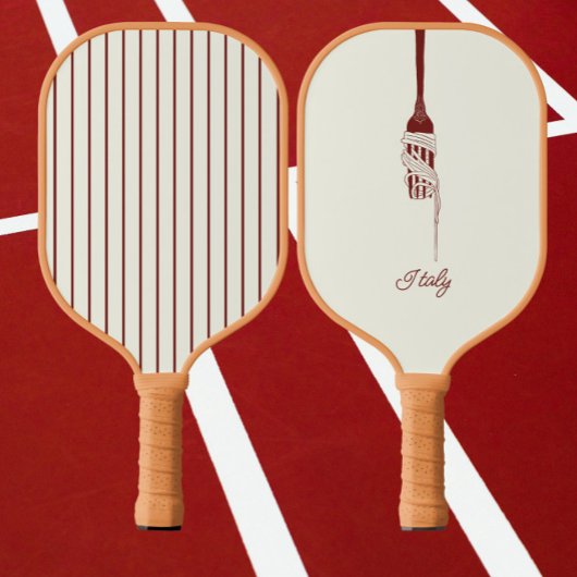 Italiaanse pasta pickleball paddle