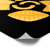 Italiaanse pasta poster (Hoek)