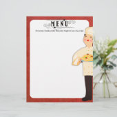 Italiaanse pasta spaghetti-letterkop voor dames (Staand voorkant)