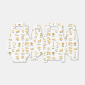 Italiaanse pasta vormen & namen patroon bedankdoosjes (Uitgevouwen)