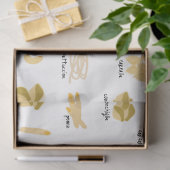 Italiaanse pasta vormen & namen patroon tissuepapier (Geschenk)