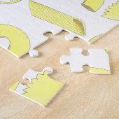 Italiaanse pastei Shapes Penne Bowtie Elbow Macaro Legpuzzel (Zijkant)