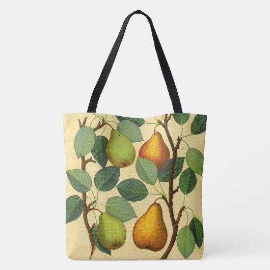 Italiaanse peren tote bag (Achterkant)
