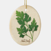 Italiaanse peterselie Herb Keramisch Ornament (Rechts)