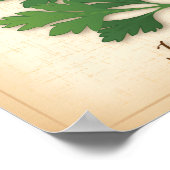 Italiaanse peterselie Herb Poster (Hoek)