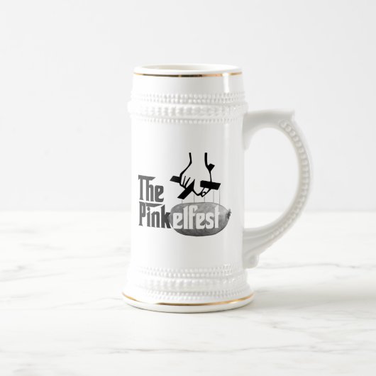 Italiaanse Pinkel Stein Bierpul (Rechts)