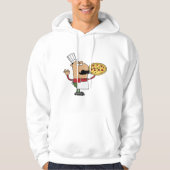 Italiaanse Pizza Chef Hoodie (Voorkant)