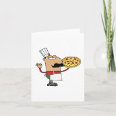 Italiaanse Pizza Chef Kaart (Voorkant)