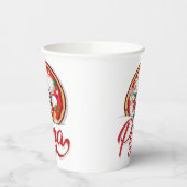 Italiaanse Pizza Chef Papieren Bekers (Links)