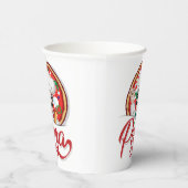 Italiaanse Pizza Chef Papieren Bekers (Rechts)