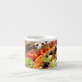 Italiaanse pizza espresso kop (Voorkant)