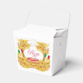 Italiaanse pizza Favordoos Bedankdoosjes (Voorkant Zijde)