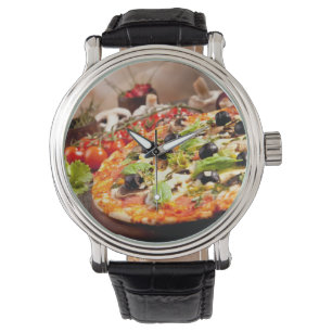 Italiaanse pizza horloge