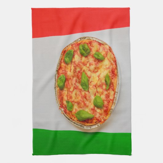 ITALIAANSE PIZZA KITCHEN TOWEL THEEDOEK (Verticaal)