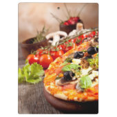 Italiaanse pizza klembord (Achterkant)