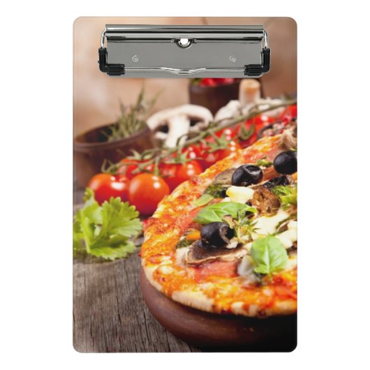 Italiaanse pizza mini klembord (Voorkant)