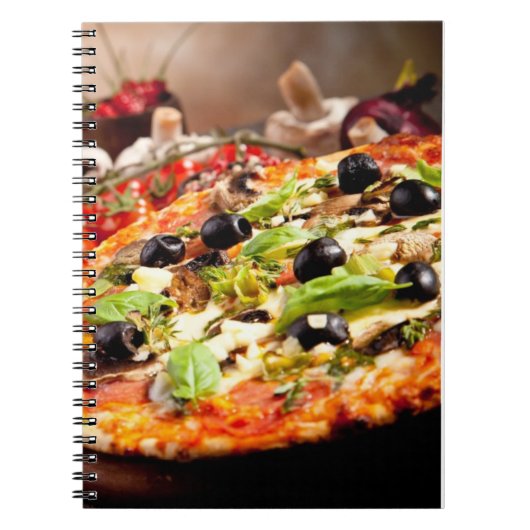 Italiaanse pizza notitieboek (Voorkant)
