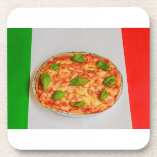 ITALIAANSE PIZZA ONDERLEGGER BIER ONDERZETTER