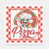 Italiaanse Pizza Servet (Voorkant)