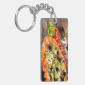 Italiaanse pizza sleutelhanger (Voorkant Links)