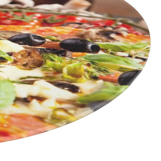 Italiaanse pizza snijplank (Hoek)