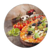 Italiaanse pizza snijplank (Voorkant)