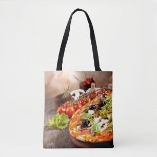 Italiaanse pizza tote bag