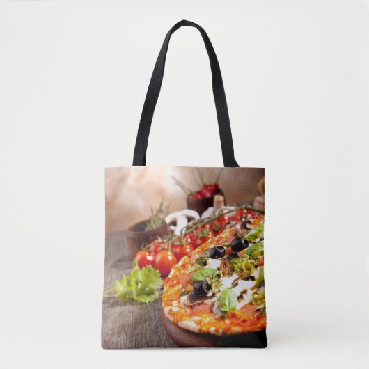 Italiaanse pizza tote bag (Voorkant)