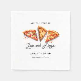 Italiaanse Pizza | Verlovingspartij  Servet